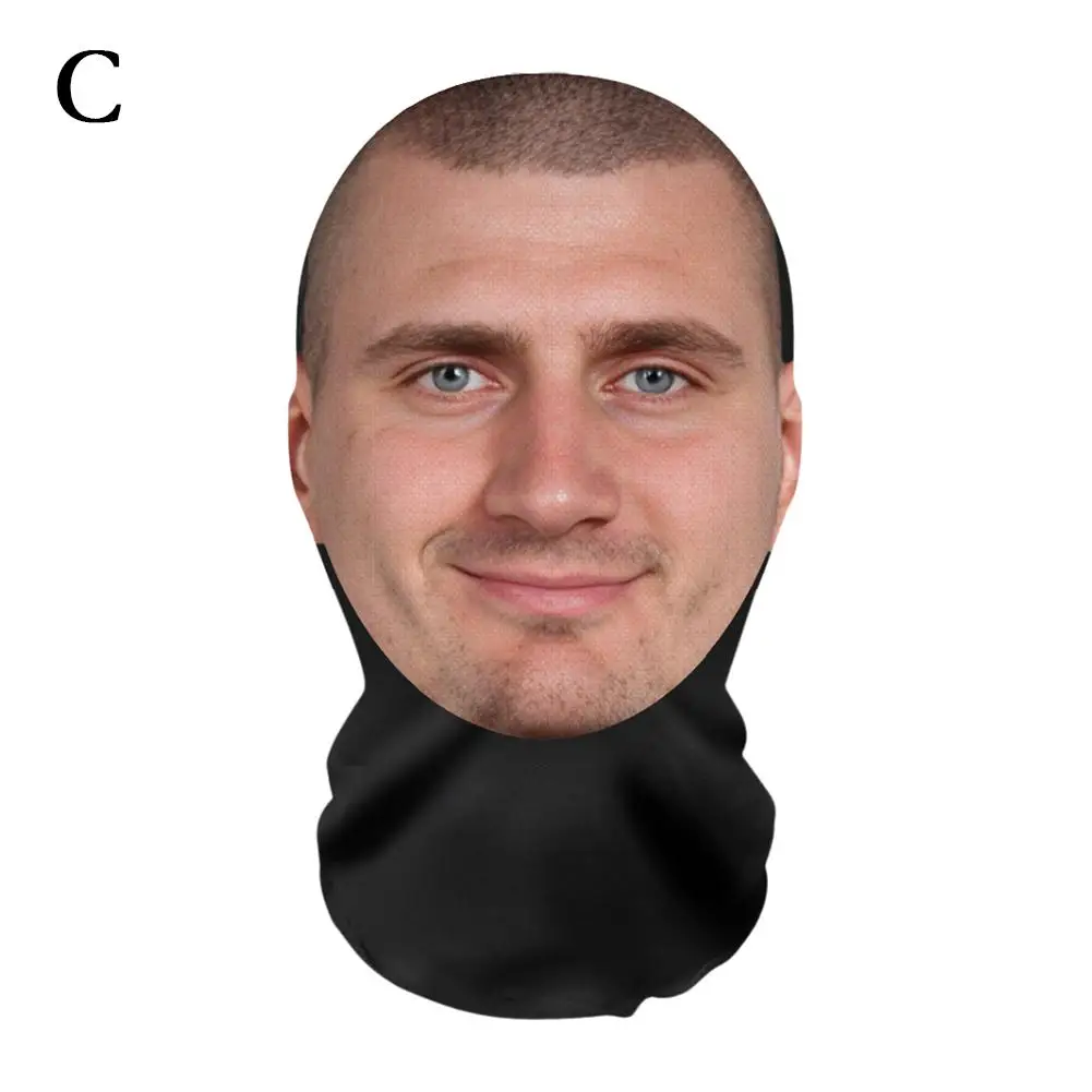 

Звездная маска для лица из нейлона