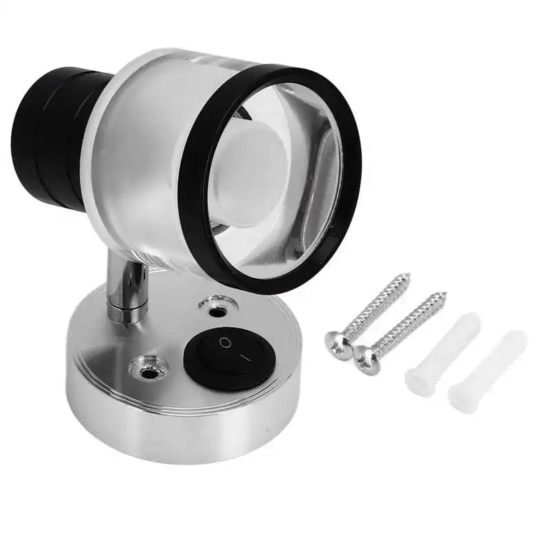 

LED Bedside Lamp 3W Power RV Reading Light DC12V for Yachts for Boats