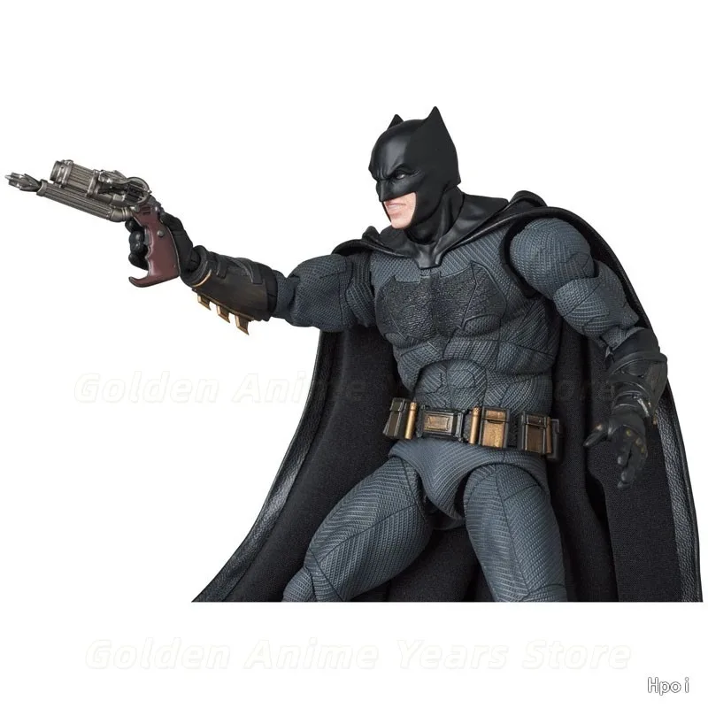 Фото В наличии: Коллекционная подвижная фигурка Medicom Toy MAFEX №174 Супермен (Черный костюм) из фильма Зака Снайдера «Лига справедливости» №4