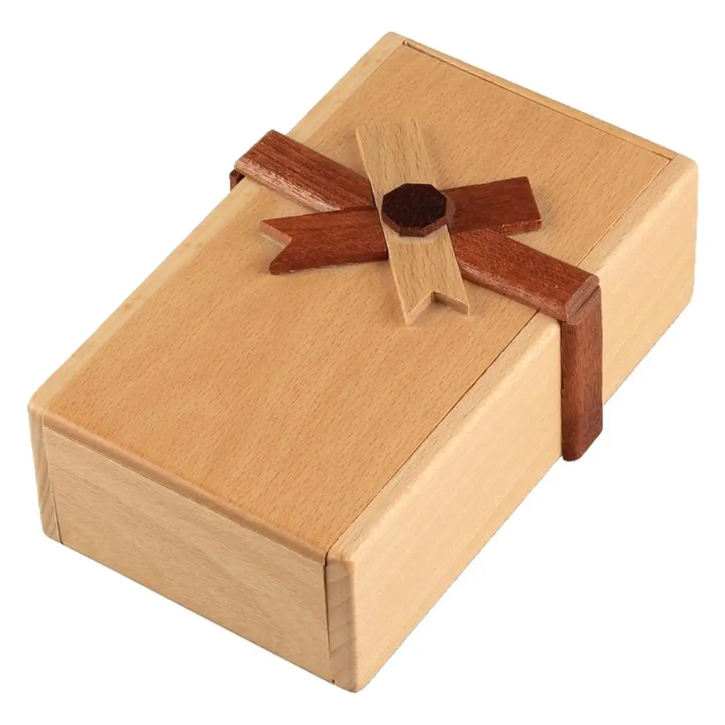 With Hidden Compartments Decryption Box Difficult Brain Teaser Jewelery Money Box Gift Educational Toy