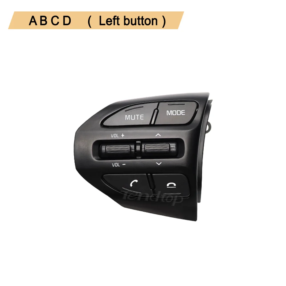 

Кнопочный руль для KIA K2 RIO 2017 2018 2019 2020 RIO 4 X LINE кнопки Bluetooth телефон круиз контроль громкость переключатель для автомобиля