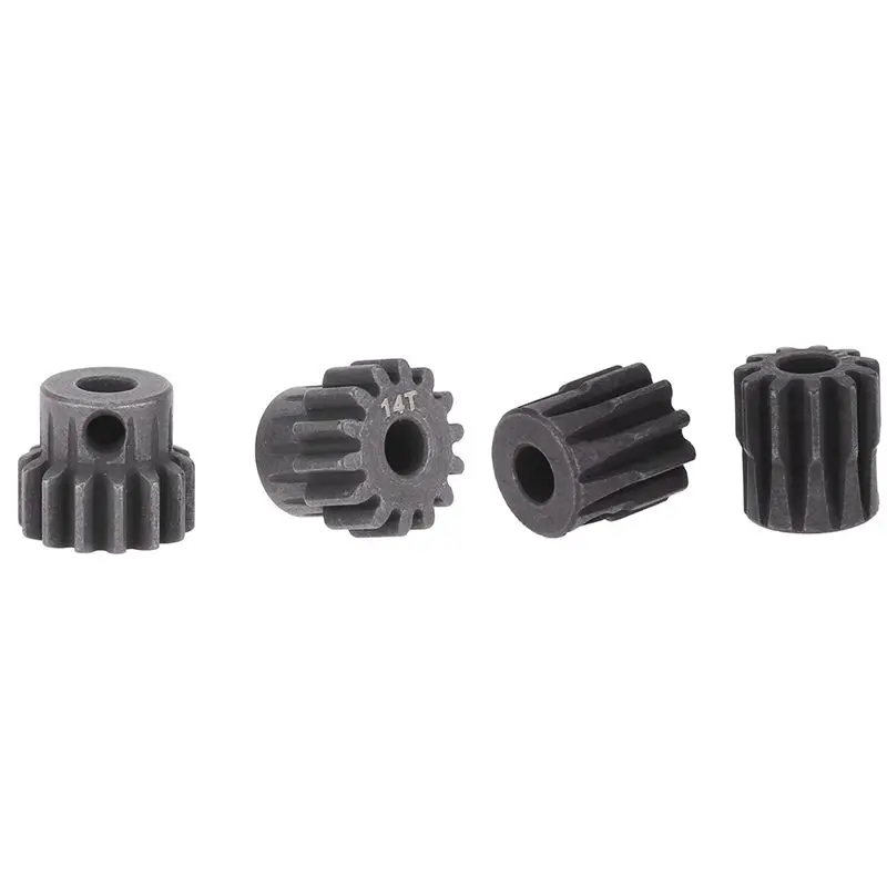 

4 Pcs M1 5Mm Pinion Motor Gear For 1/8 RC Car Brushed Brushless Motor 11T & 14T