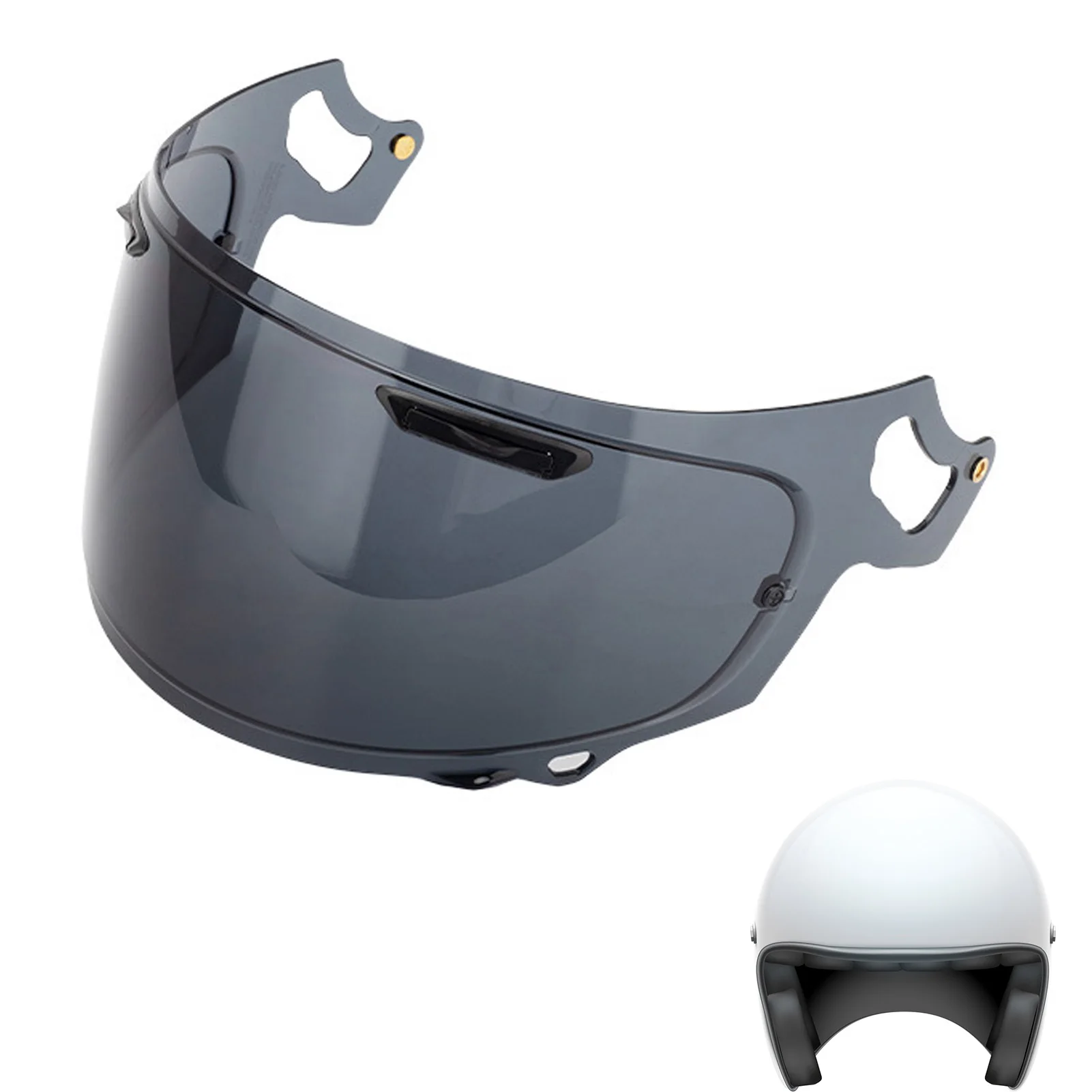 

Mirrored Lens Shield Tinted Face Shield Motorcycle Armet Lens Armet Lens Full Face Lens Windshield Protective Cover Motorcycle