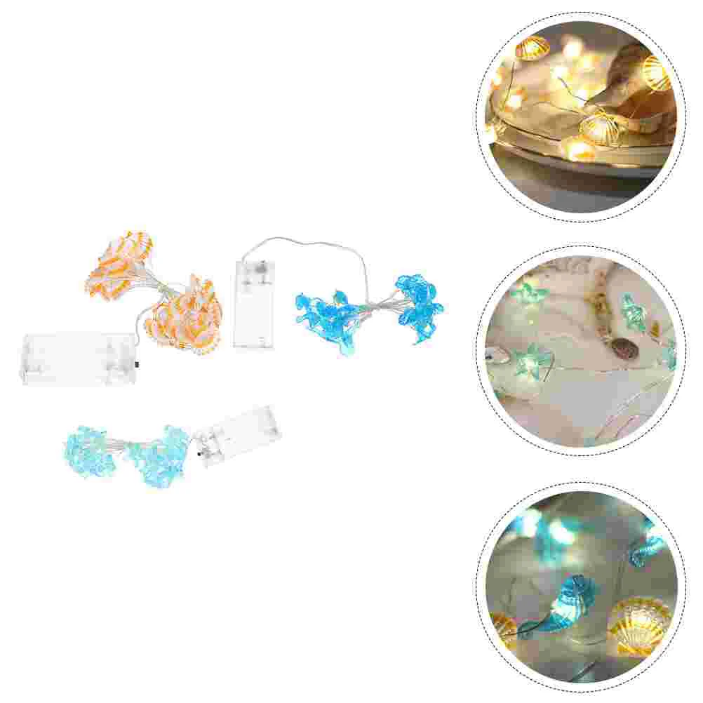 

3 Pcs Unique Ocean Style Festival Pretty Decor String String Lamp String