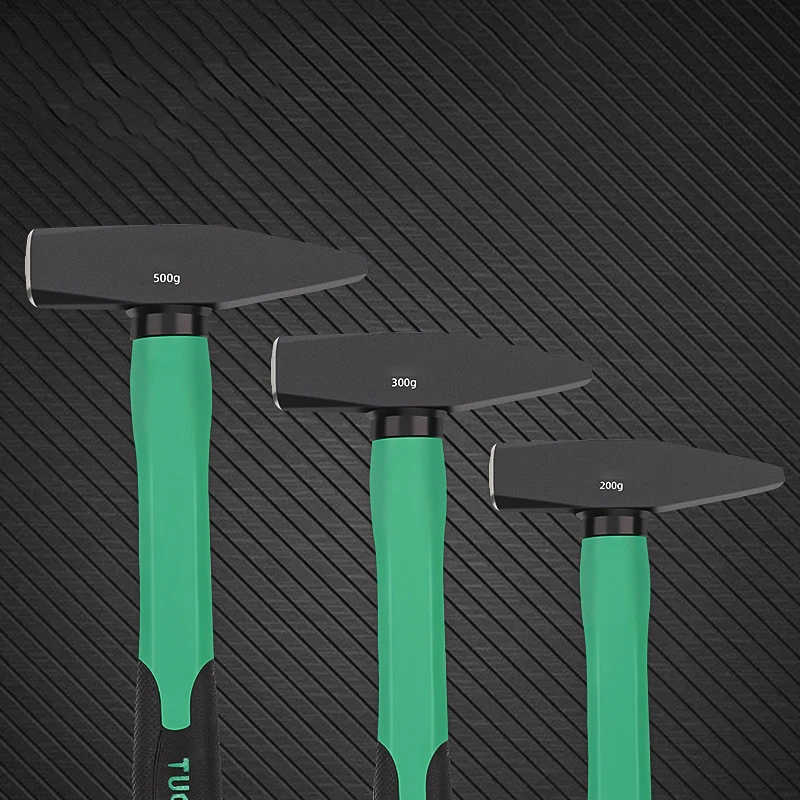 Młotki aparatu z płaską główką 200g i powłoką tworzywa sztucznego Ekskluzywne dekoracyjne narzędzie budowlane Wszechstronny...