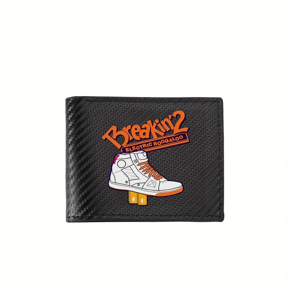 Фото Мужские кошельки Breakin 2, электрический дизайн обуви Boogaloo, простые деловые, современные, стильные, с принтом, подарки для отца, парня №1