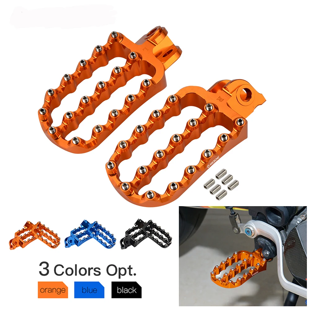 

Foot Pegs FootRest Footpeg Rests Pedals For KTM 690 790 890 950 990 1090 1190 1290 Adventure Supermoto Super ADV Enduro SMC SMR