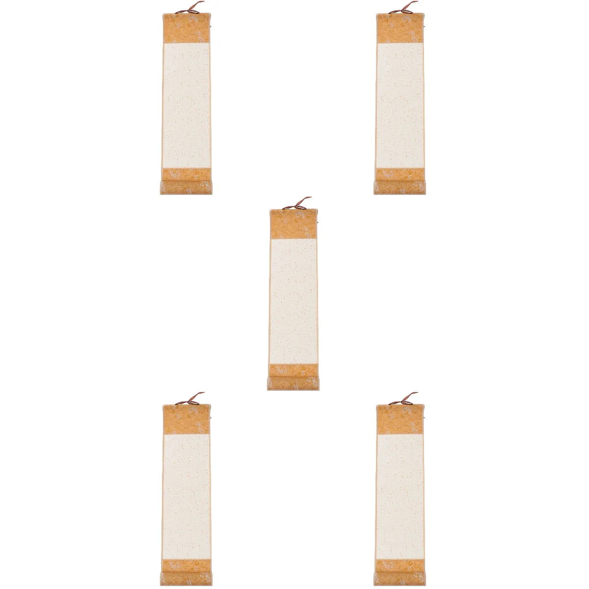 

5 шт. пустая картина свиток каллиграфия прочная прокрутка маленький свиток