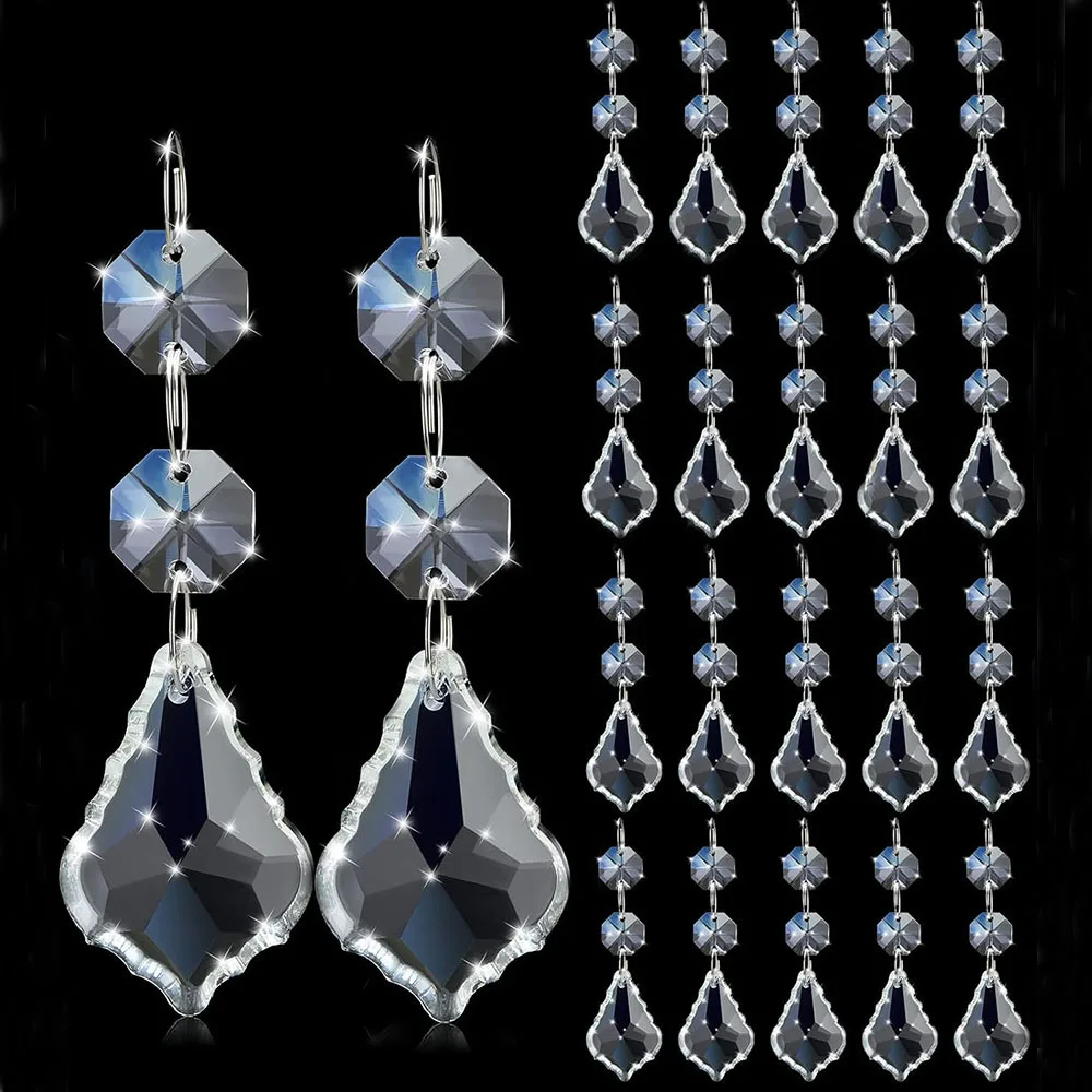 

Хрустальные подвески для люстр 38 мм, 20 шт