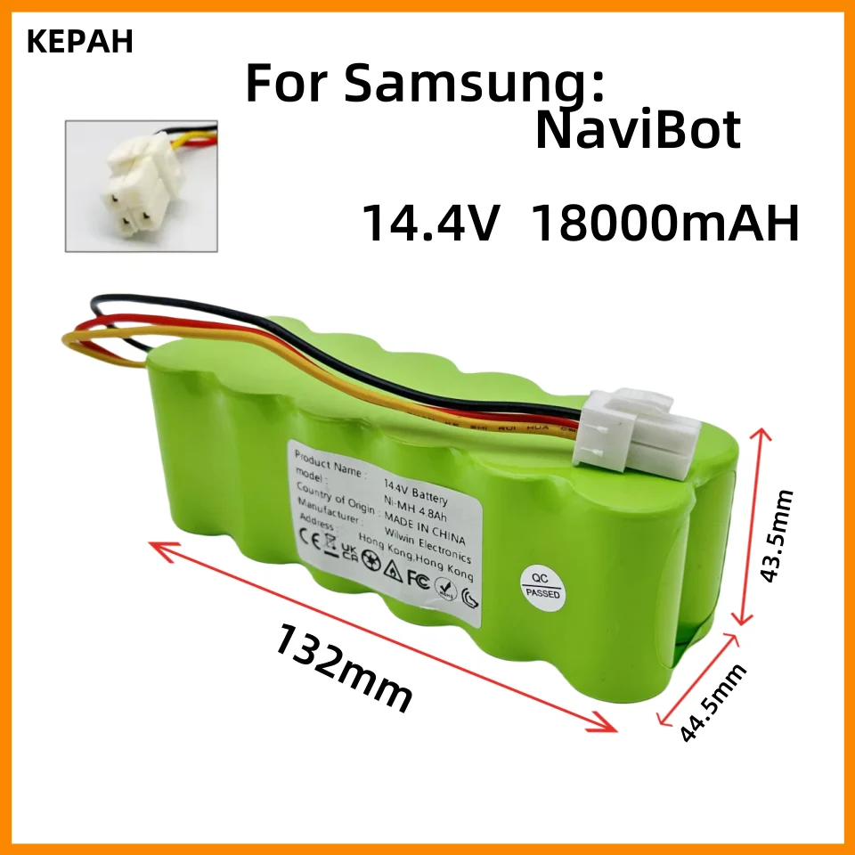 Батарея для робота-пылесоса Samsung KEPAH 14 4В 18000 мАч