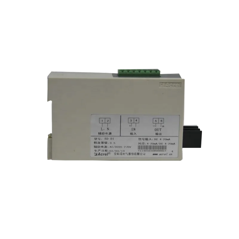 

dc 4-20ma / 0-20ma input current transducer with 0-10v output