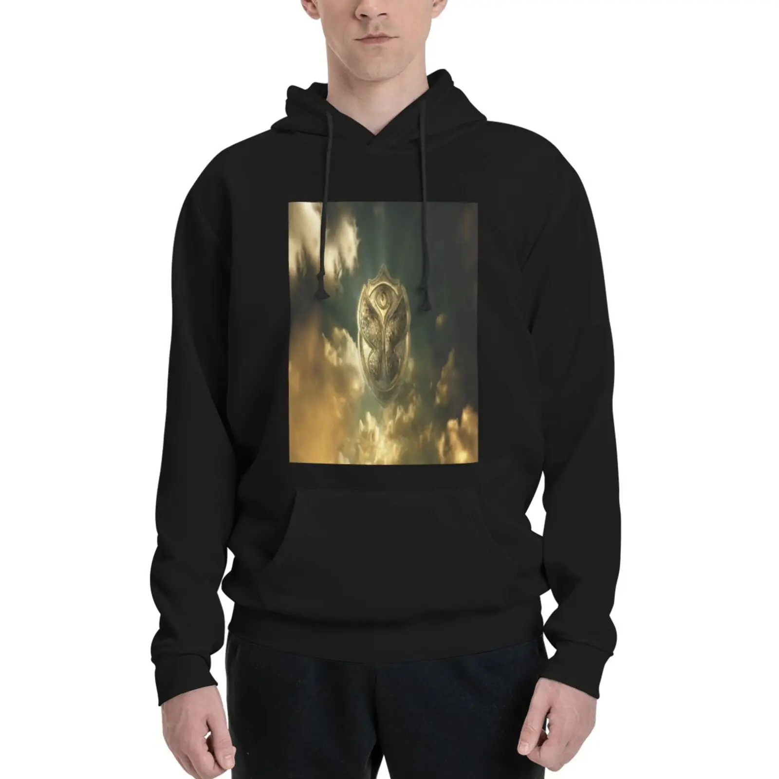 

Tomorrowland 4035 Hooded Sweatshirts Oversized Hoodie Sweatshirts Men's Sweater Men's Sets Streetwear Cosplay Oversized Hoodie