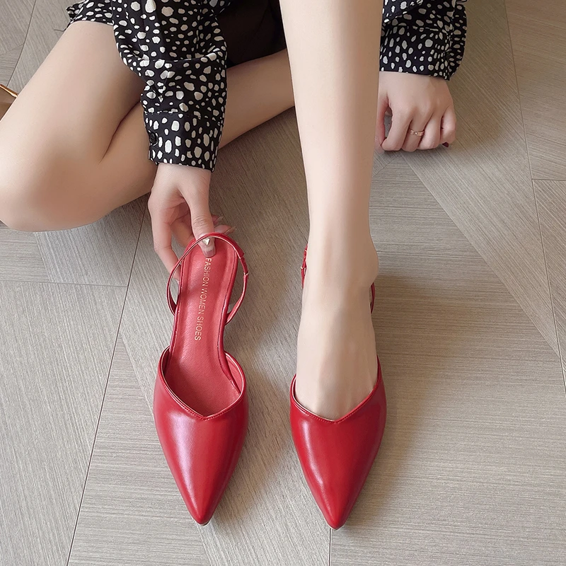 

Beige Heeled Sandals Women's Shoes With Platform for Office 2022 Summer Buckle Strap Med Black Outside Block Comfort Espadrilles