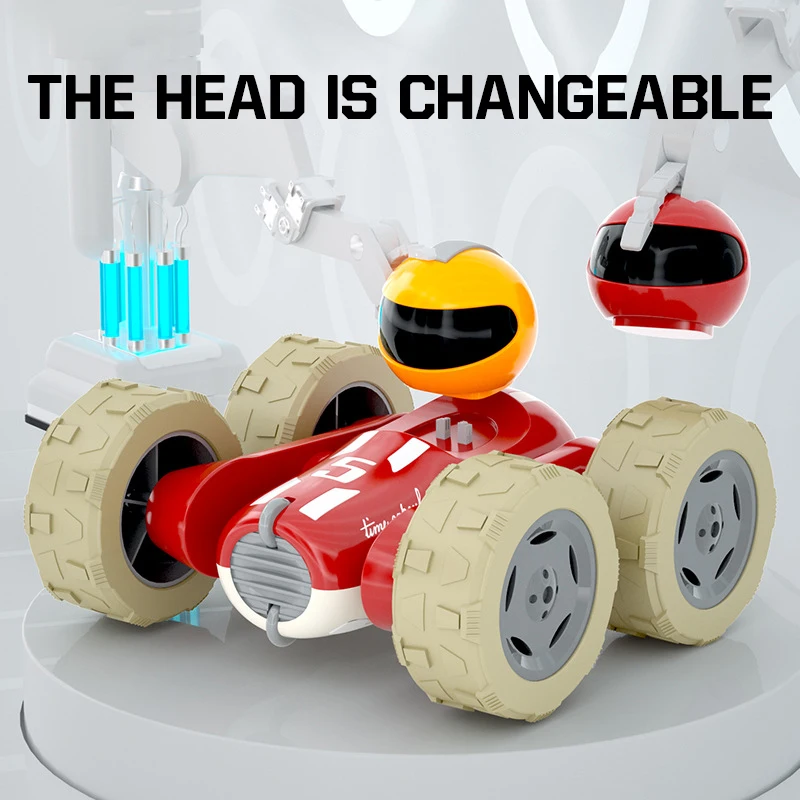 CONUSEA Remote Control Stunt Car 2.4G 4CH Drift Deformed Off-Road Vehicle 360 Degree Rotation Double-sided Flip birthday gift
