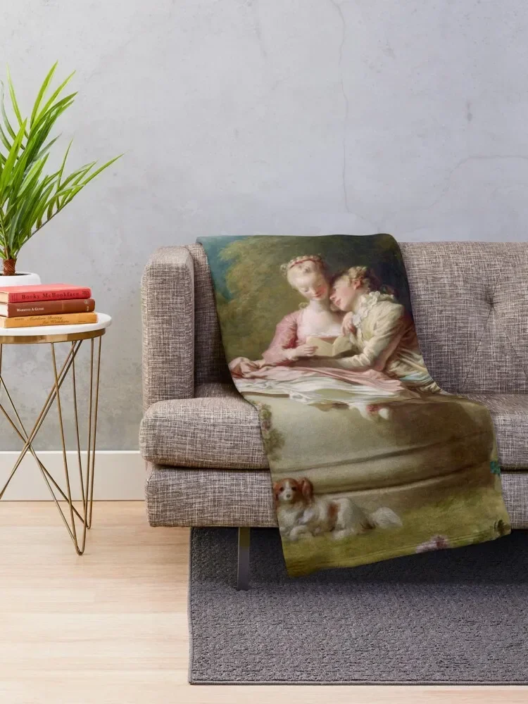 The прогресса of Love: Love Letters Jean Honoré Fragonard плед одеяло многоцелевые одеяла