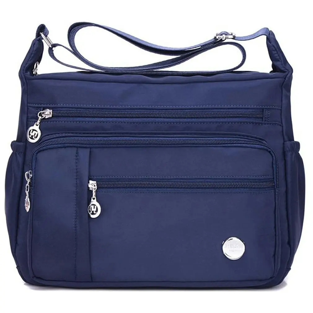 

Messenger Bag Women Multifunctional Crossbody Bags Waterproof Zipper Handbags Tote Nylon Large Travel Shoulder Bag