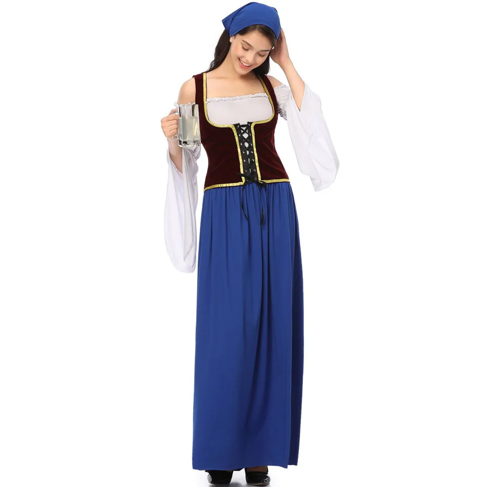 Высококачественный классический костюм на Октоберфест баварское платье-дирндл