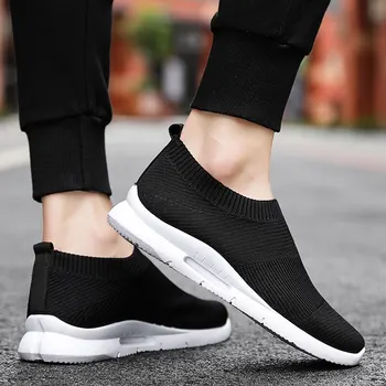 Womens Light Running Shoes Jogging Shoes Breathable Women Sneakers Slip On Loafer Shoe Momens Casual Shoes Unisex Sock Shoes 5
