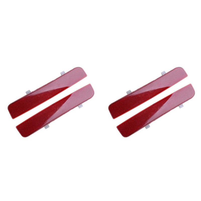 2 пары Красный отражатель заднего бампера для Land Rover Range L322 Freelander номер детали: