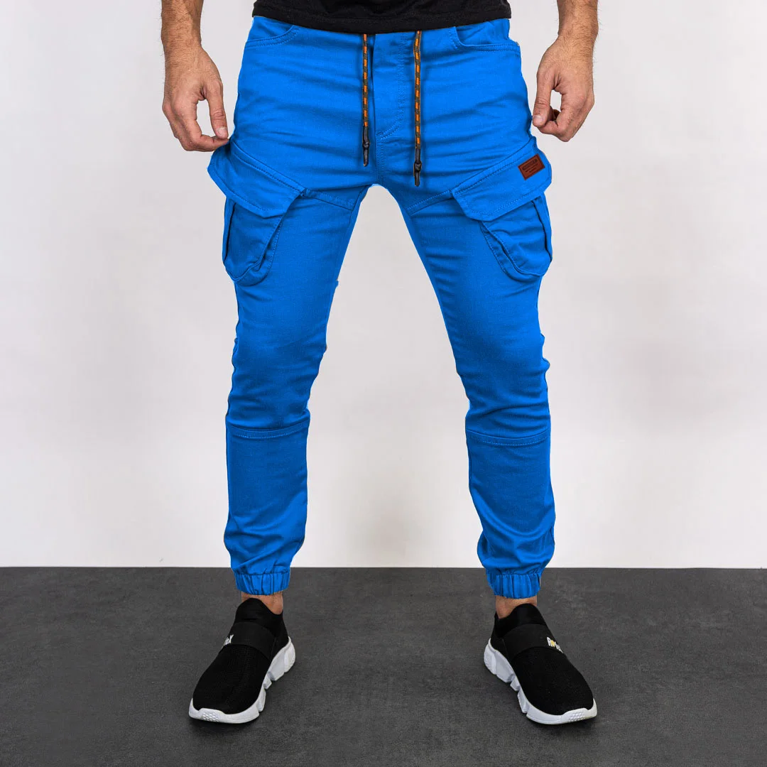

2022 new Men's Pants Casual Tactical Pants Long Trousers Men Pants Harem Pants Hip Pop Streetwear Casual Fashion Cargo Pants Men