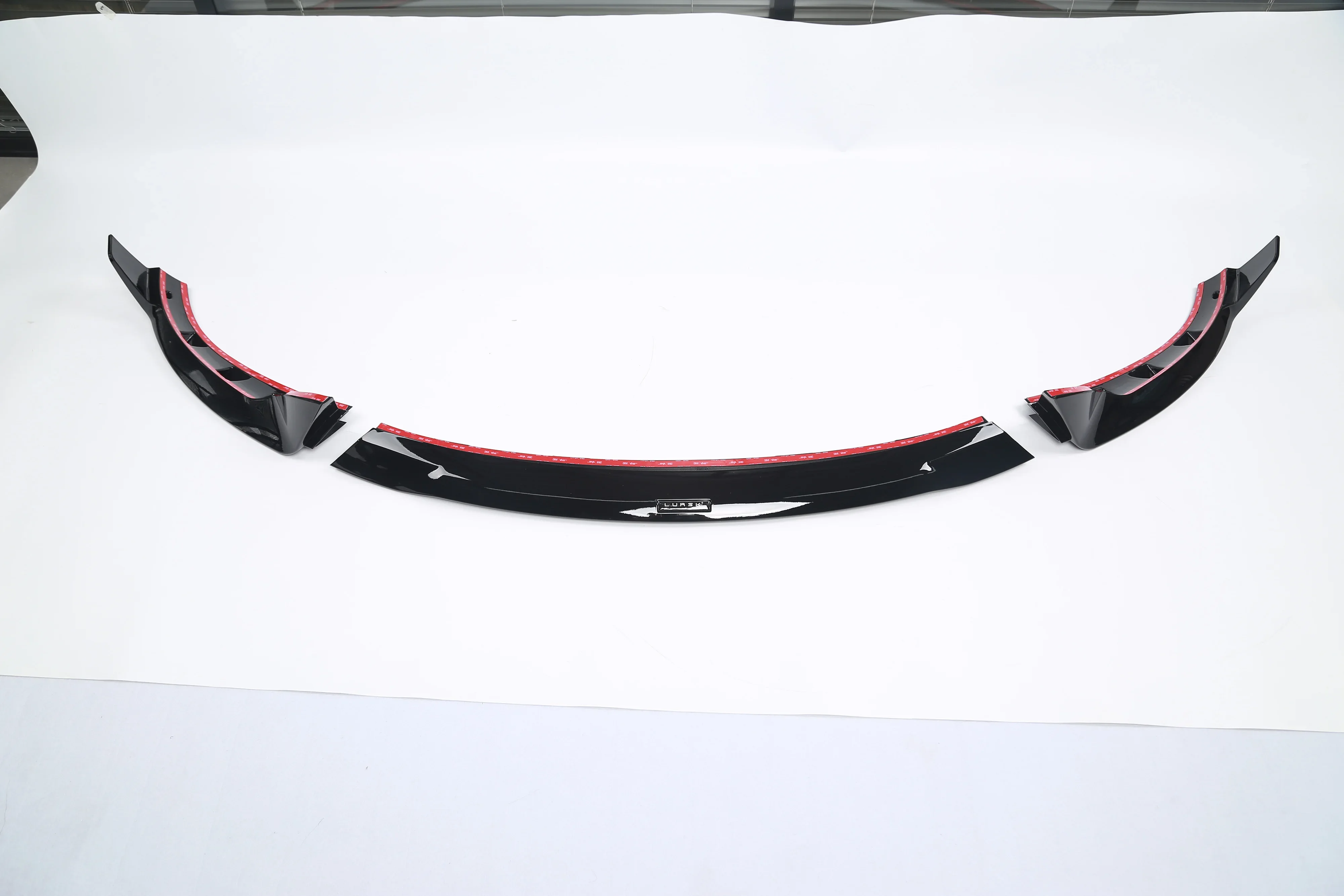 Tesla Model 3 Performance Track Style ABS Передний бампер Нижняя губа Боковые юбки Рокерная панель