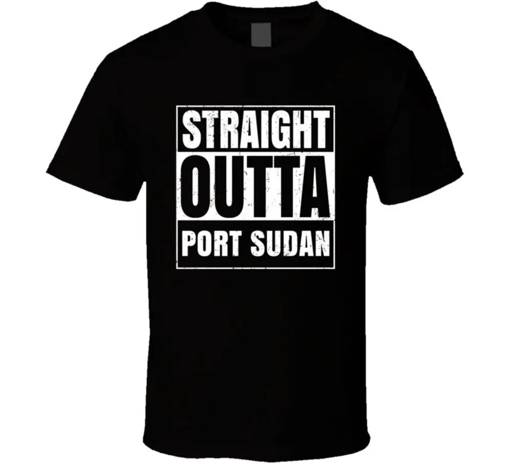 

Straight Outta Port Sudan Sudan Compton Parody Grunge City T Shirt