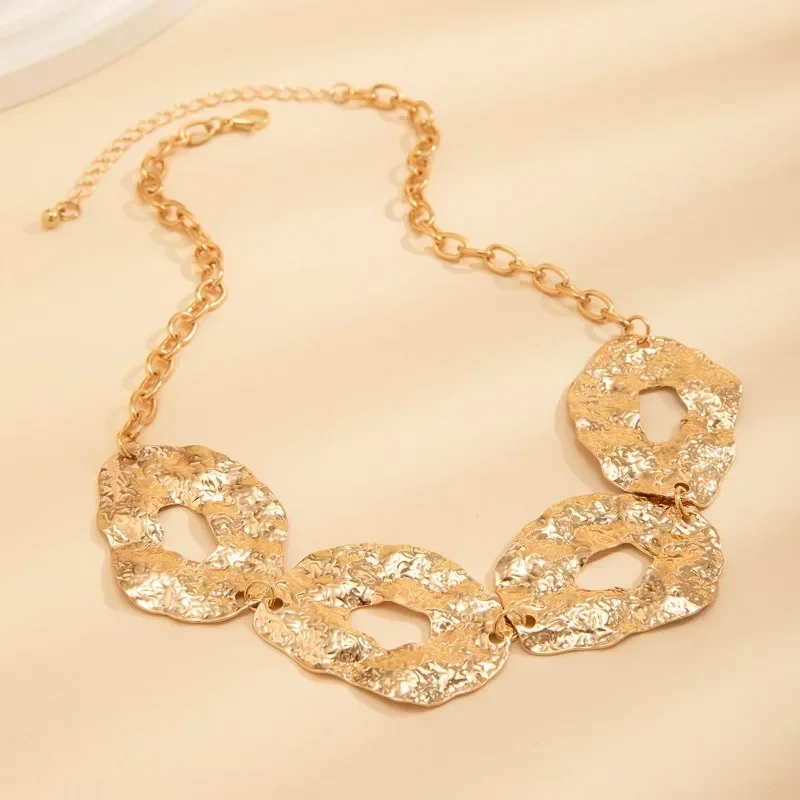 Draweye Y2k ожерелья неправильной геометрической формы для женщин хип-хоп в стиле