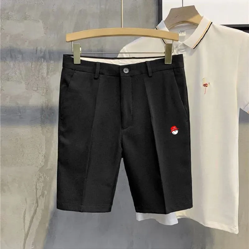 2023 Spring And Summer Men's Golf Shorts Men's Golf Pants Casual Suit Shorts Straight Leg Pants Men's Golf Fashion Clothing