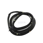 1 шт. резиновая накладка на дверь для Lancer CX CY CZ, уплотнительная лента для Lancer Gt, защита от погоды для Evo 10 X, на дверную раму с зажимами