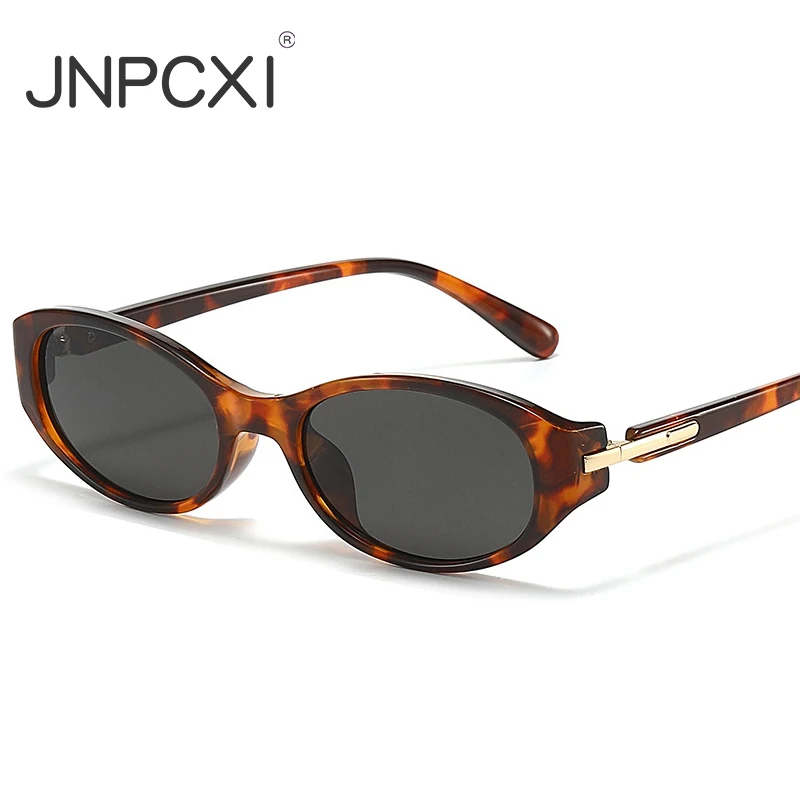 Фото Новые винтажные солнцезащитные очки JNPCXI «кошачий глаз» для женщин, модные солнцезащитные очки UV400, стильные летние очки №1