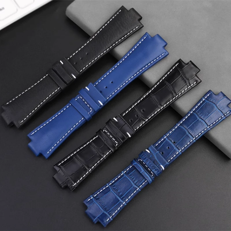Фото Ремешок для часов 29x13 из натуральной кожи для браслета Michael Kors Mk 8184 8729 9020 MK8152 MK9020 9026 8296 8445, мужской ремешок для часов из воловьей кожи №5