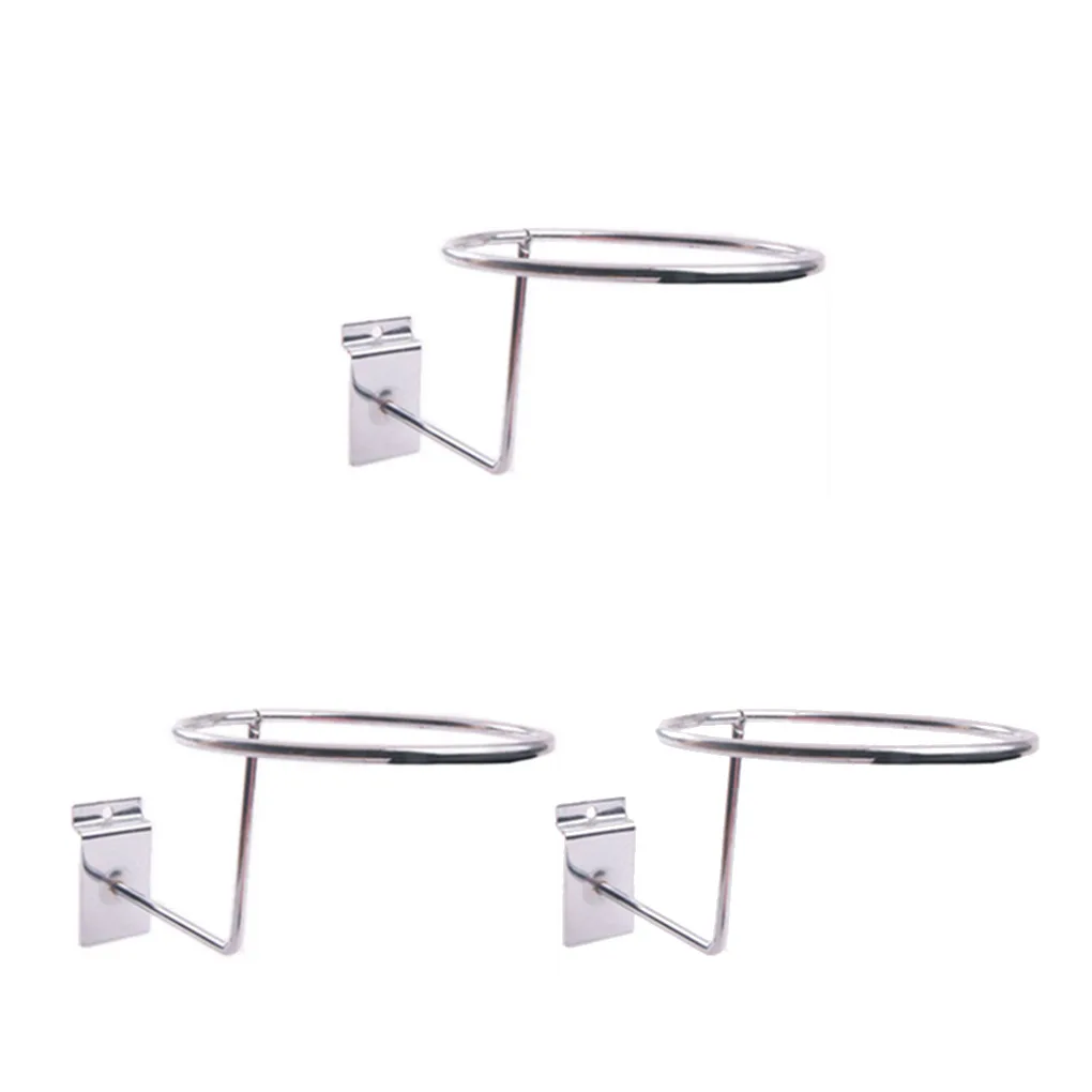 

3 Pieces Hat Holder Headwear Displaying Holders Fixing Hanger Display Rack