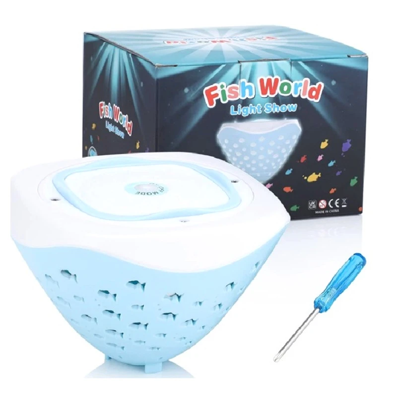 

Floating Pool Light Underwater Lights Pool Accessory with 5 Modes Fish Pattern Lamp for Swimming Pool Easy Installation
