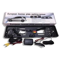 car license plate frame europe frame rearview camera car number plate license holder reversing radar detector