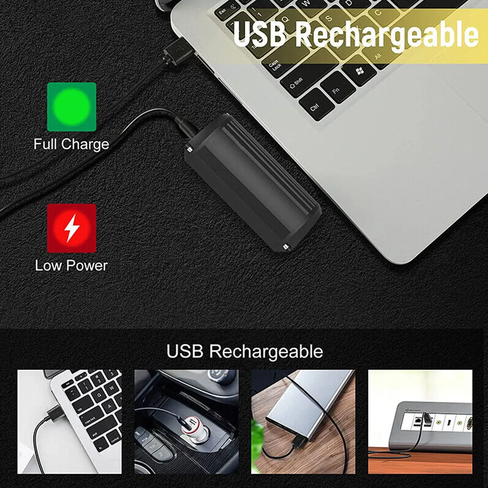 Водонепроницаемый супер яркий светодиодный велосипедный фонарь перезаряжаемый