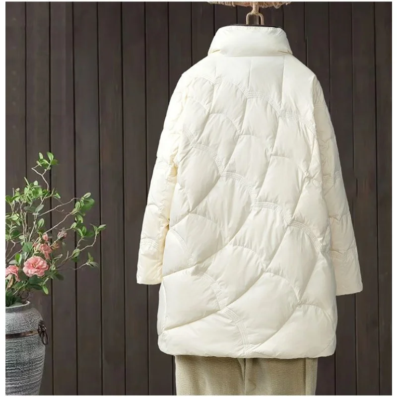 Coat for Woman Parka's Pressure Parkas Women's Jackets Winter 2023 Models Courts Coats Spring Ladies New in Outerwears Long 2022