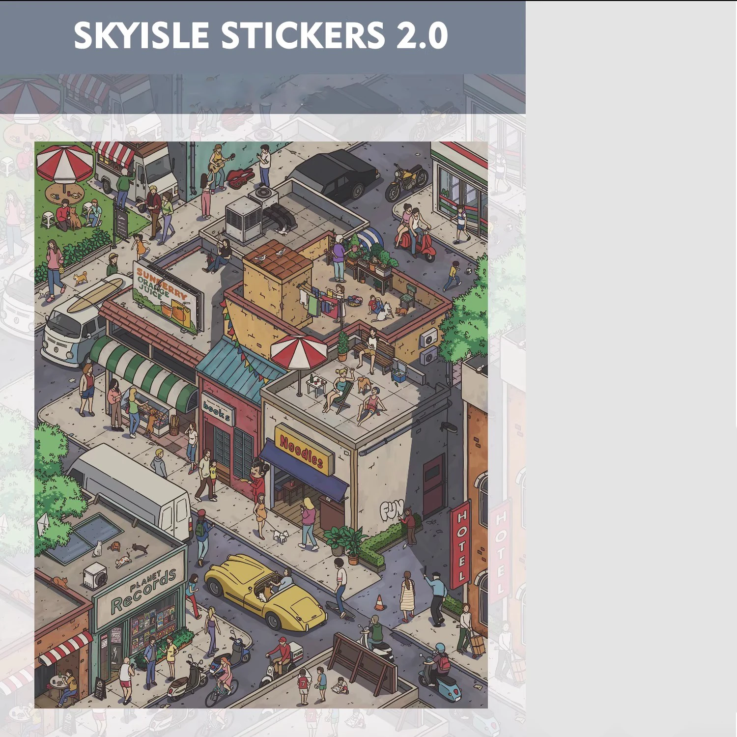 

Миниатюрные 3D-сцены старого города