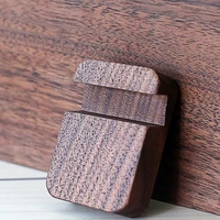 1pcs simple lazy mobile phone holder solid wood mobile phone bracket storage box small square phone holder rack