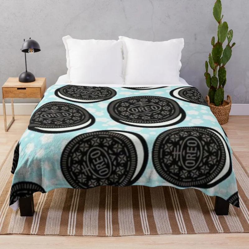 

Декоративное одеяло oreos, цветочное одеяло, модные диванные одеяла, детские одеяла