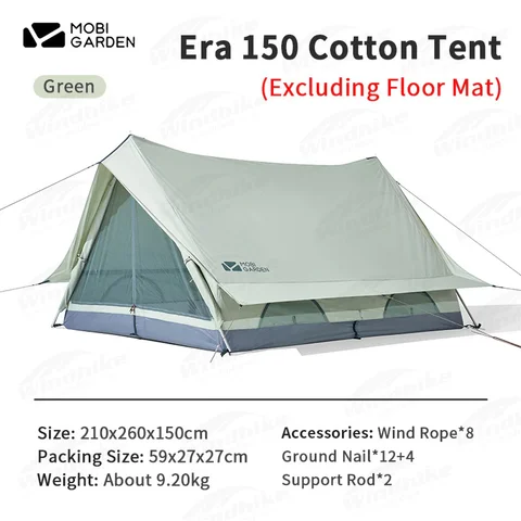 MOBI GARDEN Era Bimodal 150 Палатка из полиэстера и хлопка