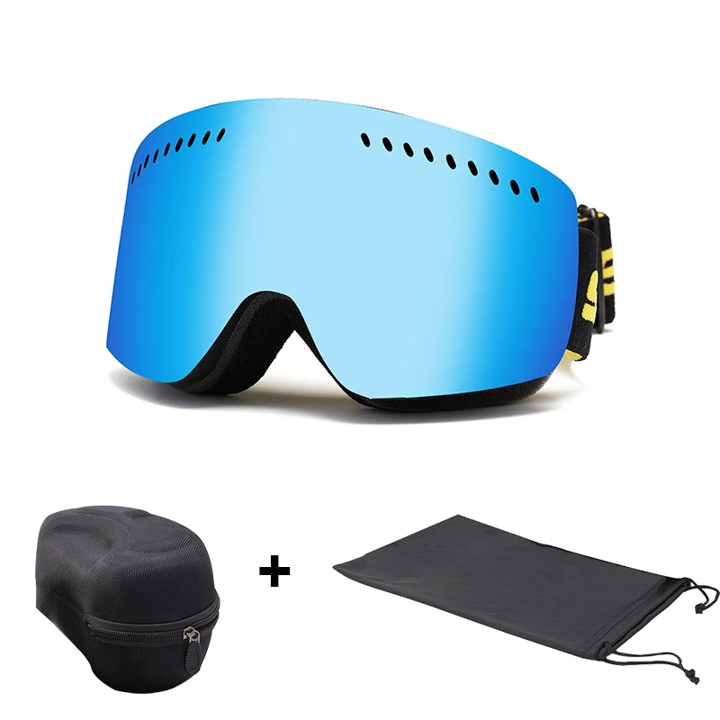 

Новые зимние лыжные очки, двухслойные незапотевающие женские очки для сноуборда, мужские очки для снегохода, очки для спорта на открытом воздухе, очки для катания на лыжах