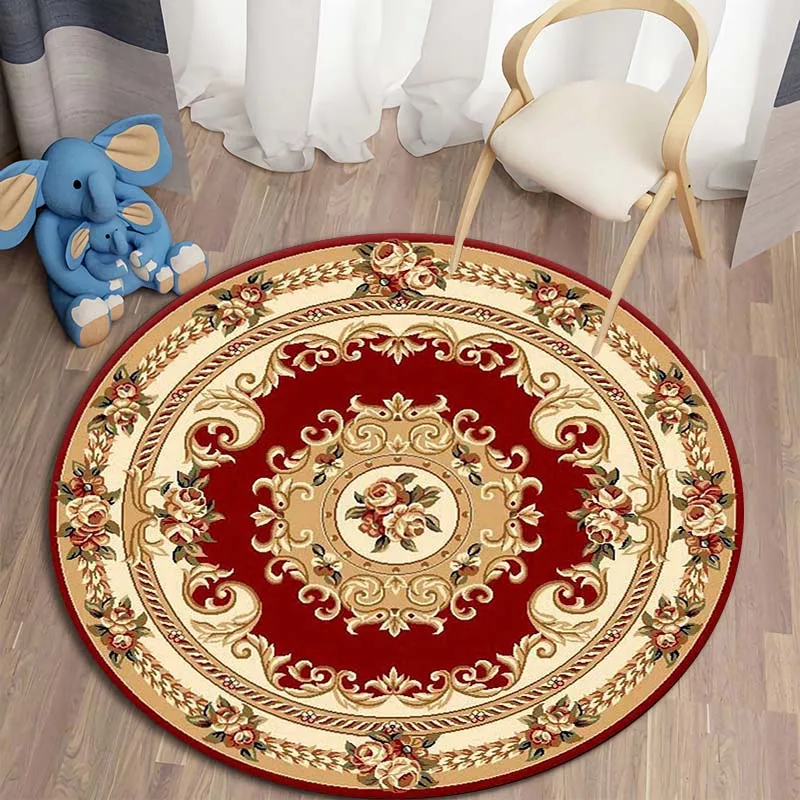 Круглый ковер из полиэстера Moda