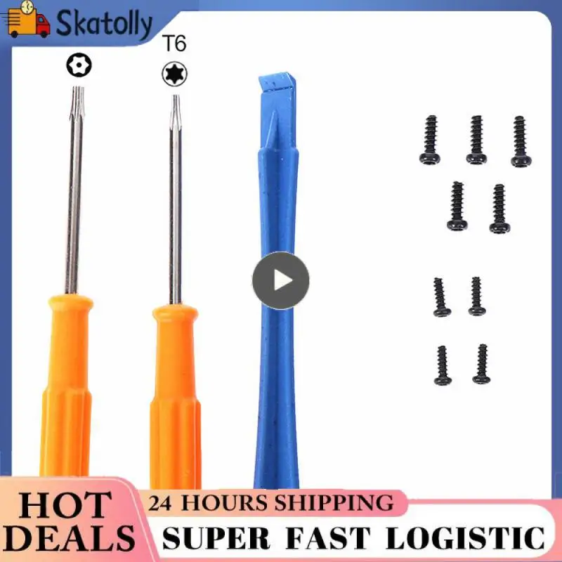 

Neatly Packed Toolkit Screwdriver Game Handle Screw Good Quality Parts Package Complete Consumer Electronics With Screws Screw