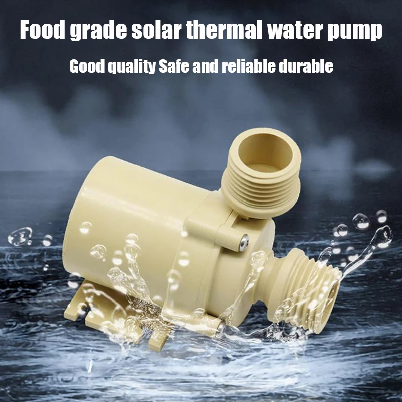 12v-24v Food Grade Solar Hot Water Circulating Pump 1/2 "sil
