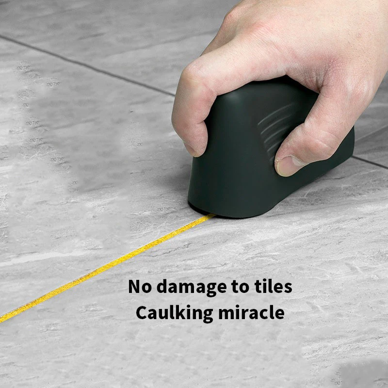 

2in1 Tile Caulking Finisher putty Sealant Smooth Scraper Kit Set For Floor Wall Tile Laying Grout Drywall Construction Tools