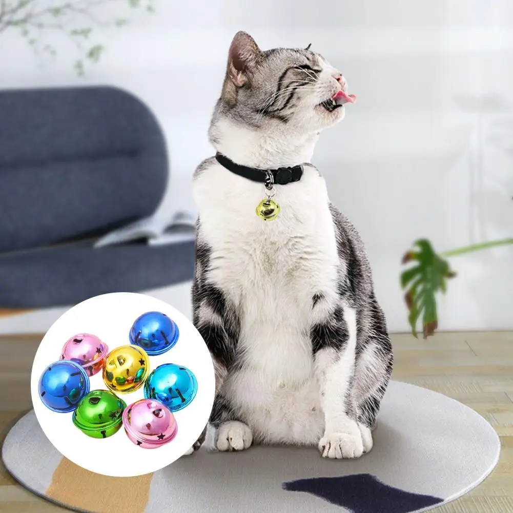 Diy Toddler Handmade Pet Collar Bell Pendant Christmas Supply