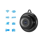 Миниатюрная ip-камера 1080P с Wi-Fi для системы безопасности умного дома, небольшая инфракрасная камера ночного видения с датчиком движения и дистанционным управлением, видеорегистратор