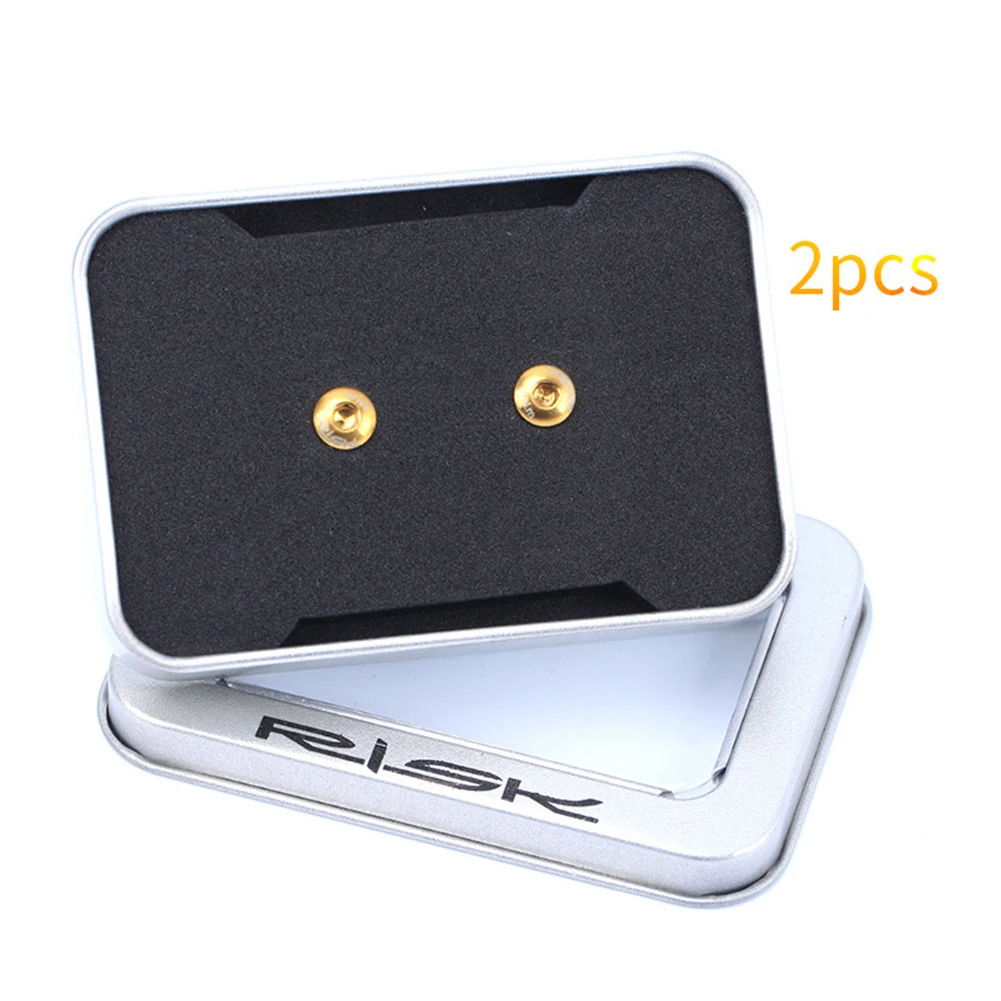 

2pcs Bike Oil Disc Screw Bicycle Brake Lever Bleed Titanium Screw For Shimano XT SLX Zee Deore M7000/8000/9000/9020