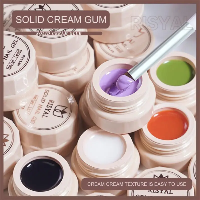

Soak Off Uv Led Nail Varnish Lacquer Paint Gel Creamy Texture Diy Nails Canned Nail Polish Gel Nail Accessories 60 Colors