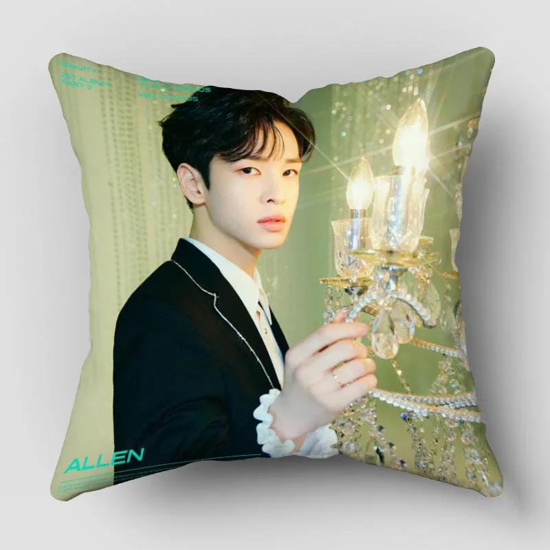 Наволочки с принтом в виде снеговика 45x45 см